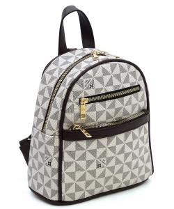 PM Monogram Backpack PM756 TAUPE
